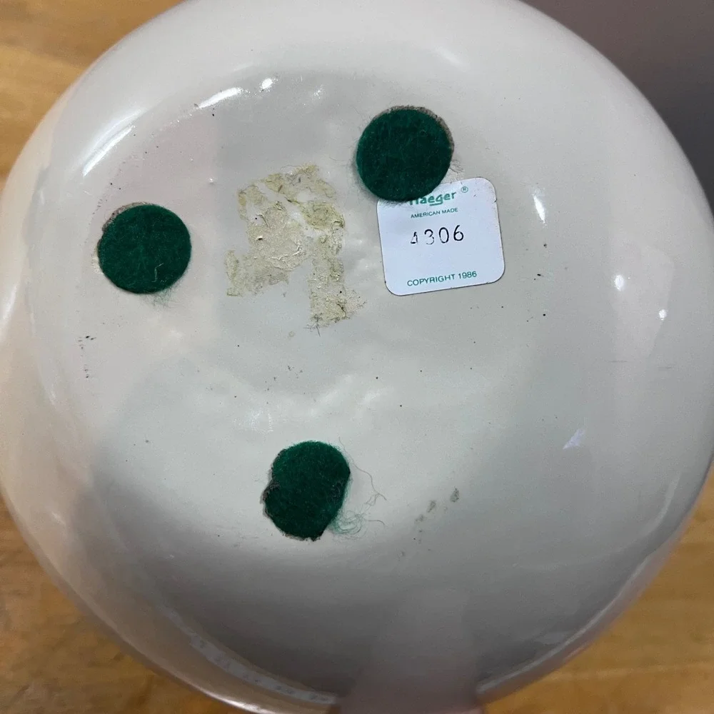 Haeger pottery white